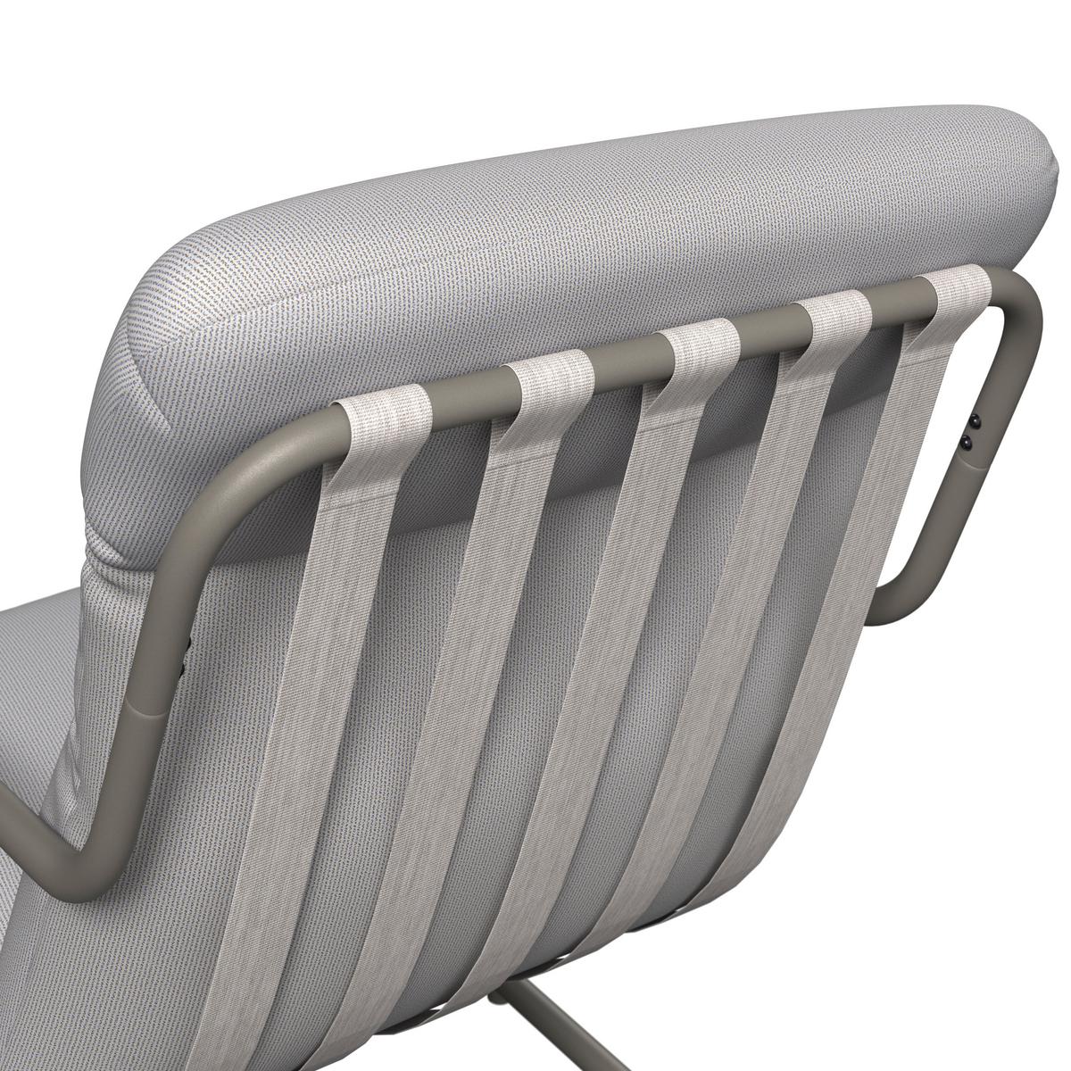 Balkonset Madrid - Grau, Basics, Textil/Metall - Beldano