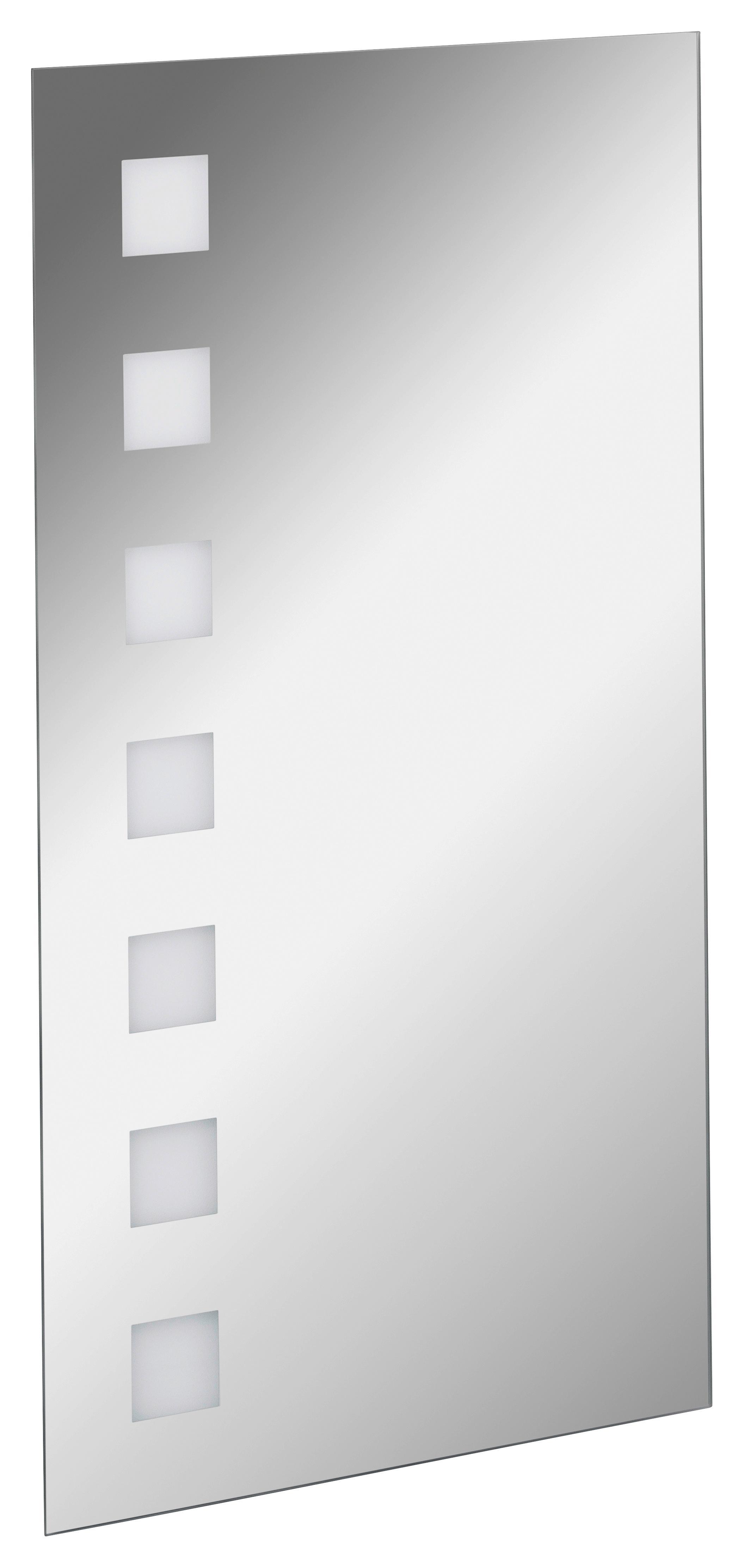 Wandspiegel Karo B: 40cm - Basics, Glas (40/75/2cm) - Fackelmann