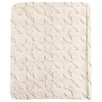Kuscheldecke Luisa - Ecru, ROMANTIK / LANDHAUS, Textil (150/200cm) - James Wood