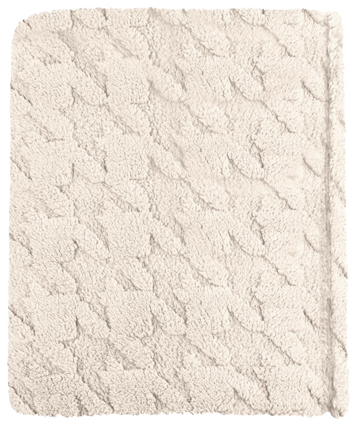 Kuscheldecke Luisa - Ecru, ROMANTIK / LANDHAUS, Textil (150/200cm) - James Wood