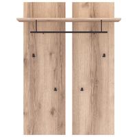 Garderobenpaneel Vancouver Eichef. + Hutablage B: 88 Cm - Eichefarben, MODERN, Holzwerkstoff (88/118/28cm)
