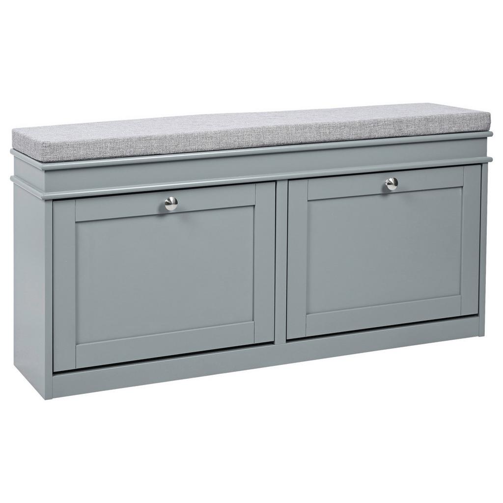 SCHUHSCHRANK Estha Grau B: 104cm
