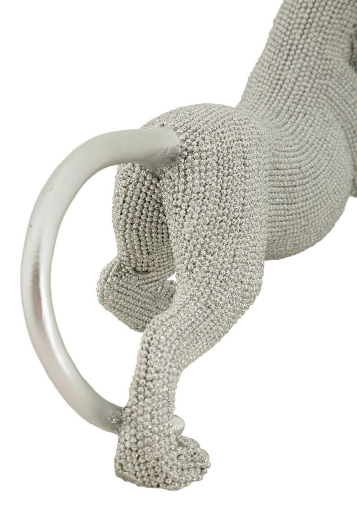 Skulptur Kunststoff, Silver - Basics, Kunststoff (32/11/9cm)