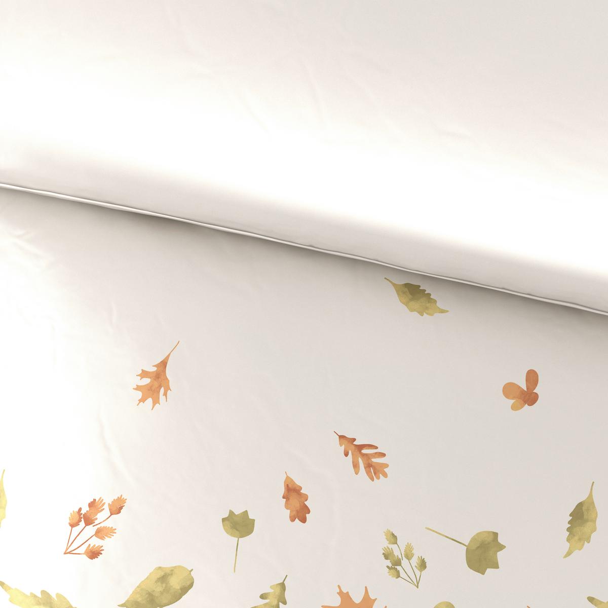 POVLEČENÍ STREUBLÄTTER - bílá, Moderní, textil (140/200cm) - Modern Living