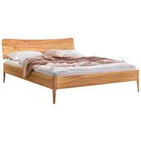 Bett Spezia Buchefarben Lf: 140x200 Cm - Buchefarben, KONVENTIONELL, Holz (140/200cm) - Hasena