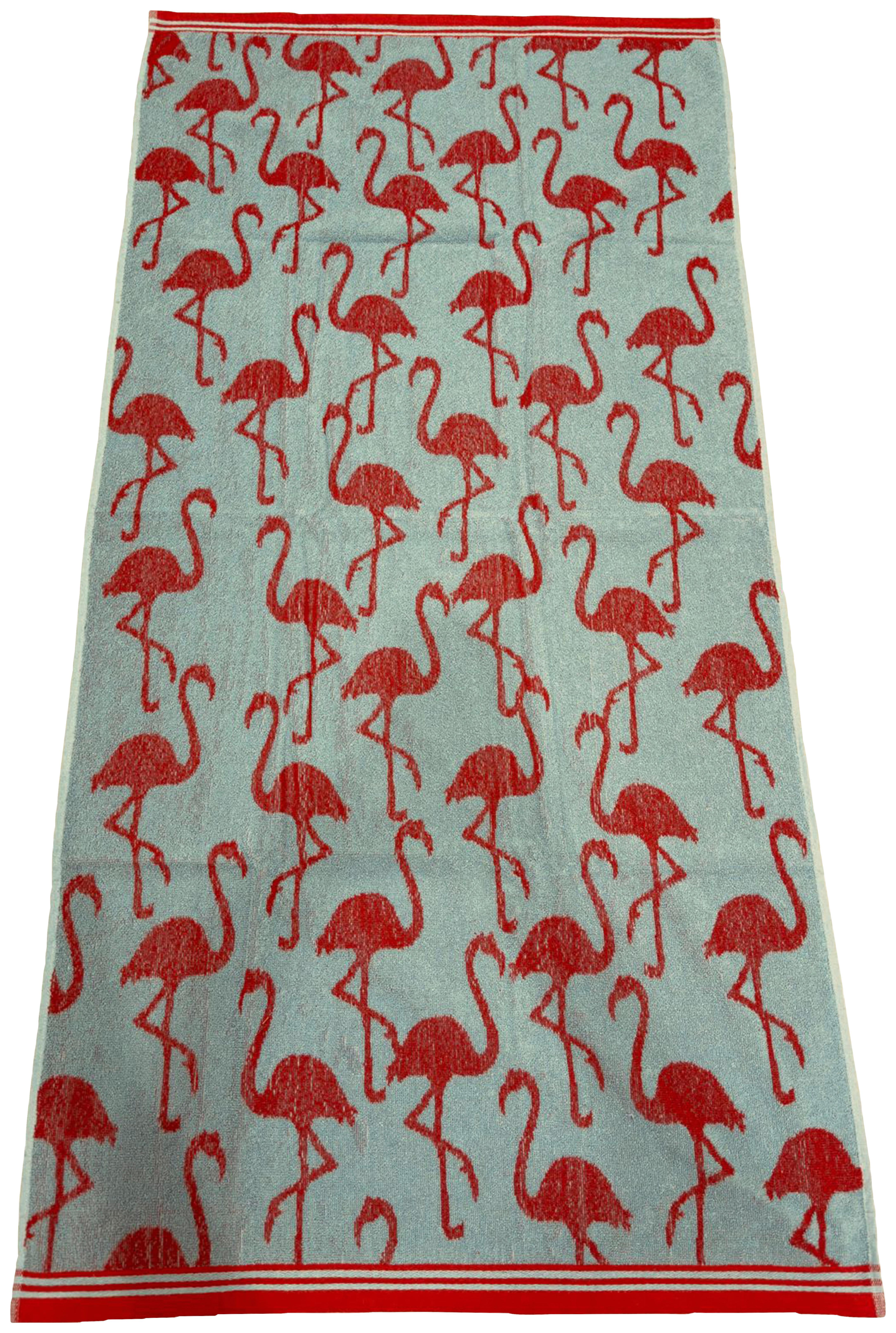 Strandtuch Bali - Pink, KONVENTIONELL, Textil (75/150cm) - Ondega