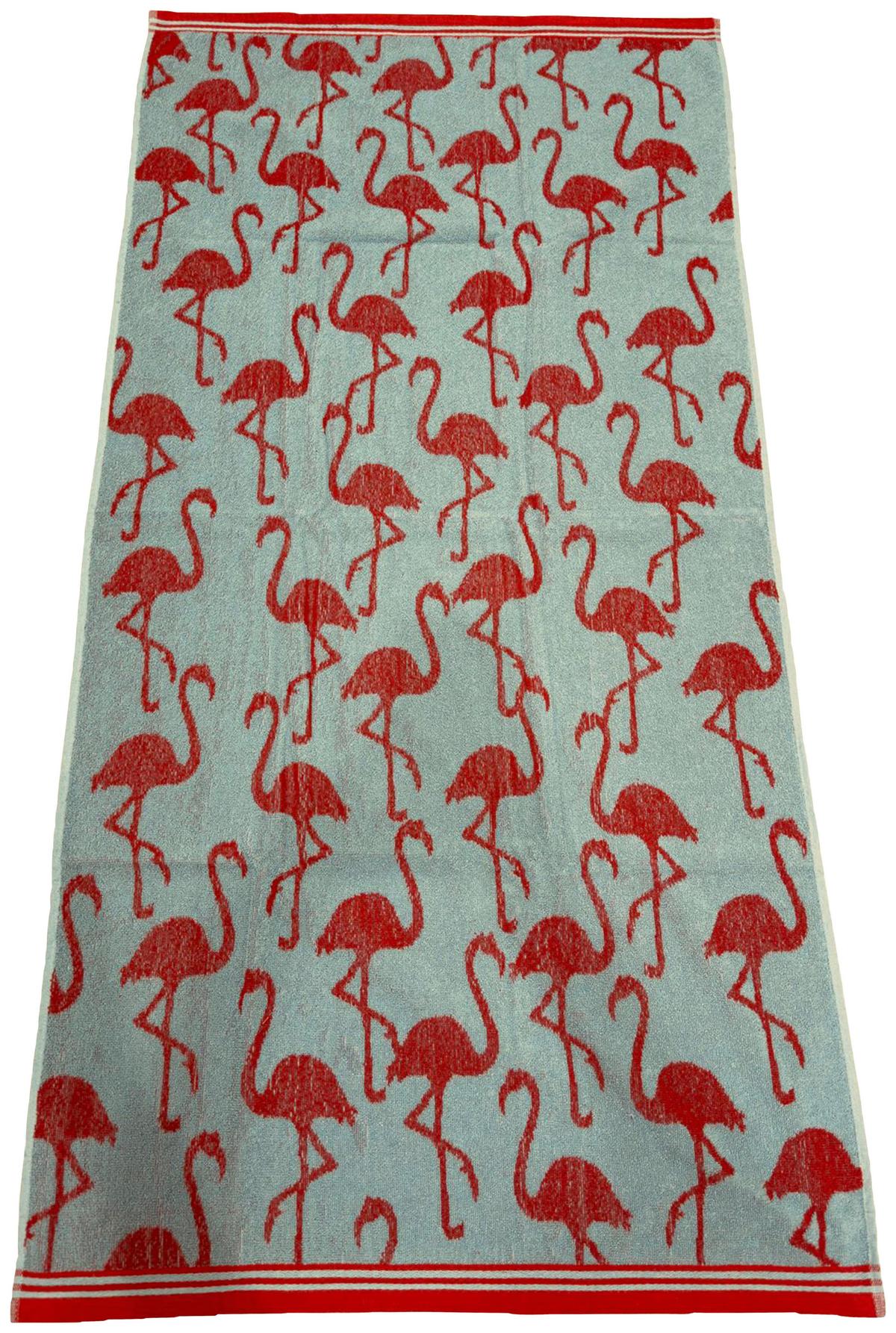 Strandtuch Bali - Pink, KONVENTIONELL, Textil (75/150cm) - Ondega