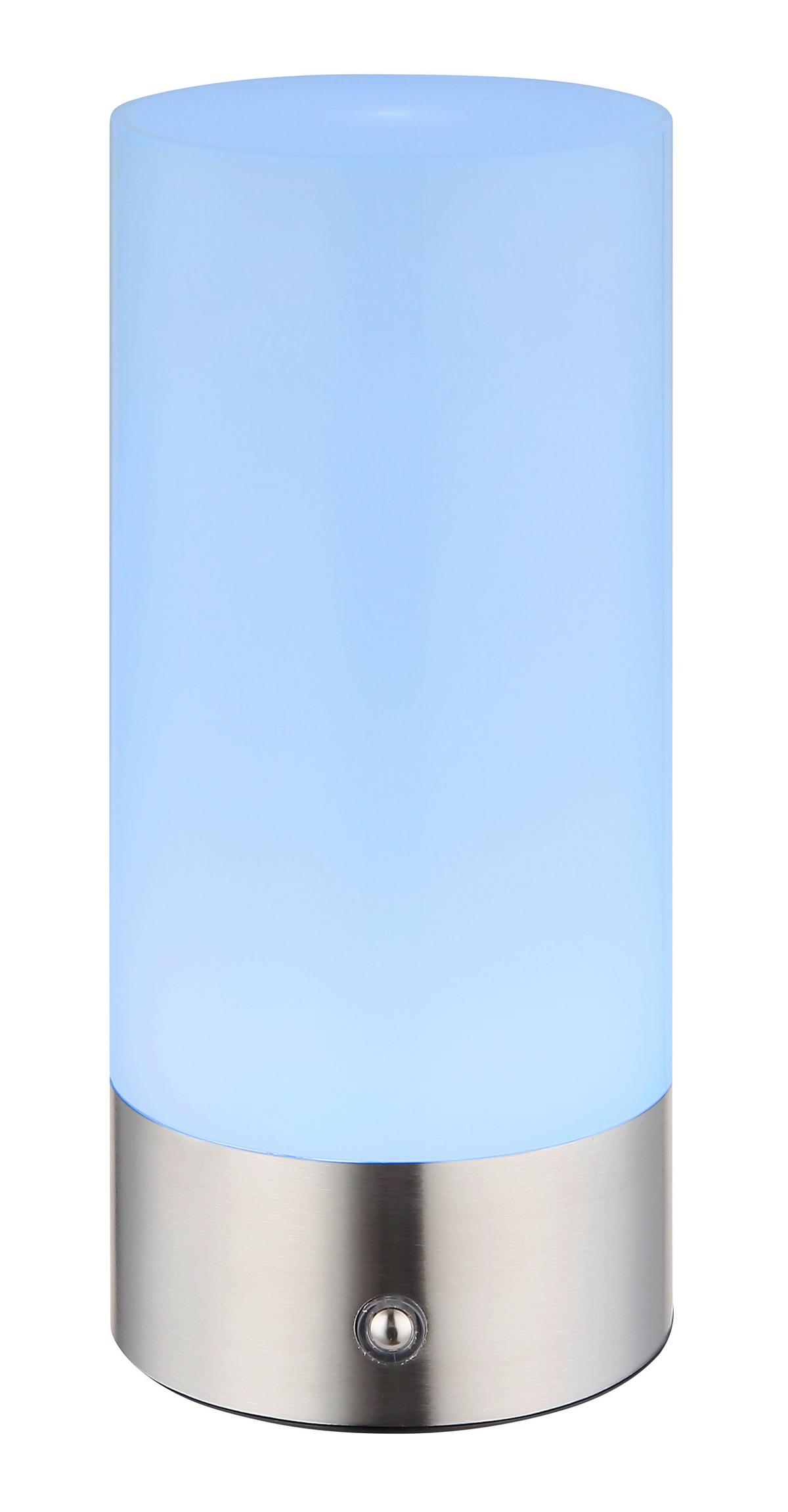 STOLNÁ LAMPA KLEIN - opálová/niklová, Konventionell, kov/plast (8,8/19cm) - Mömax