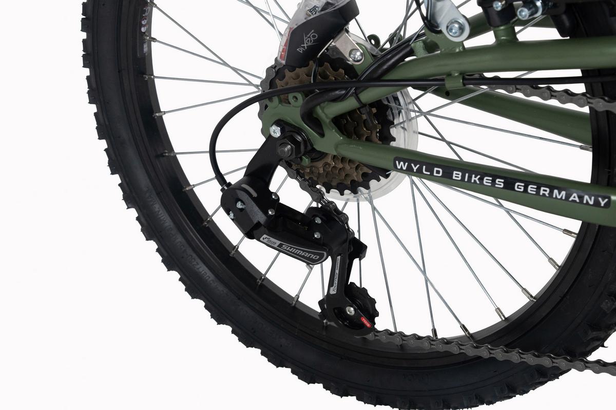 WYLD MTB FULLY ATB 20'' Zodiac grün - Grün, LIFESTYLE, Metall (25cm)