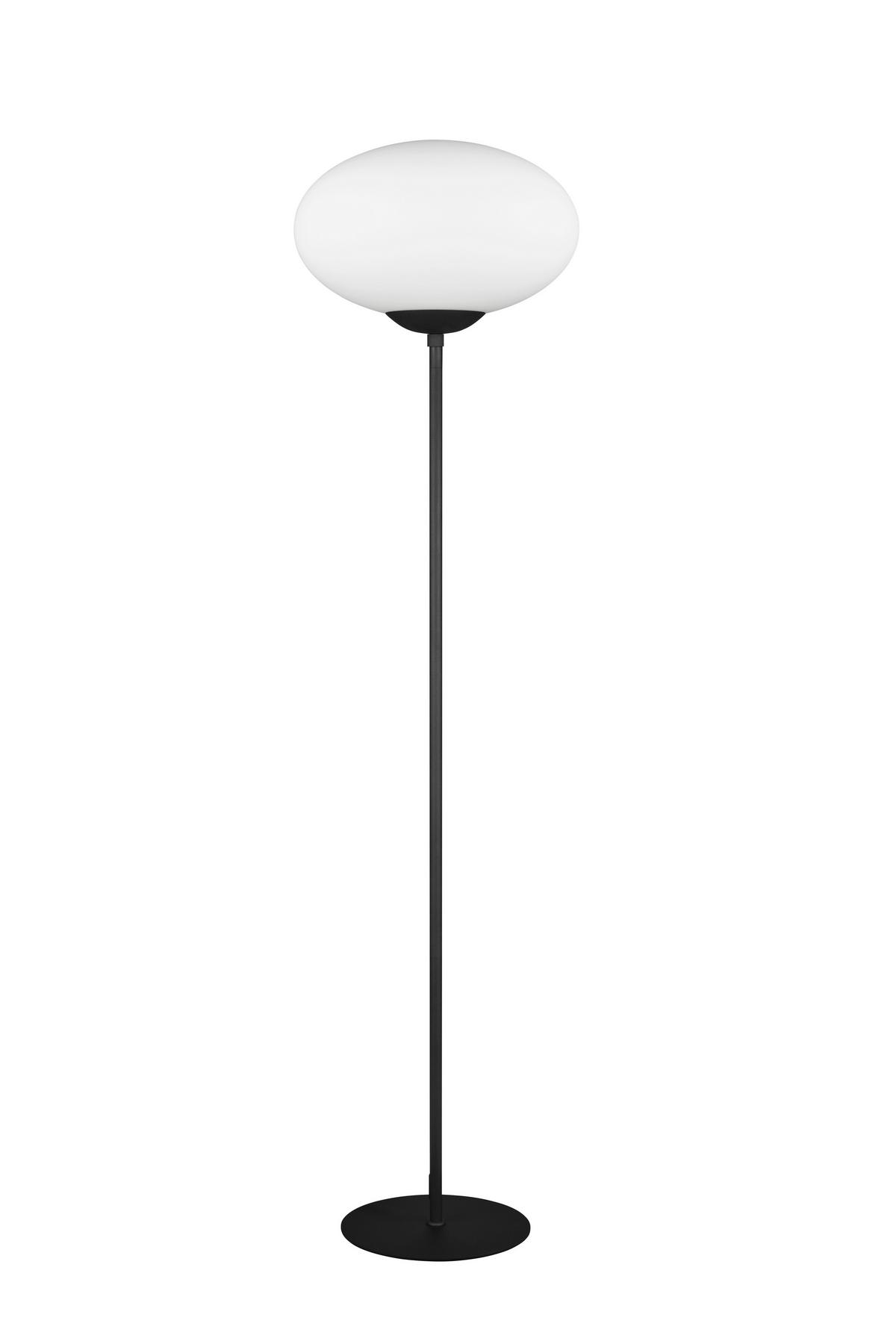 Stehleuchte 463100132 Fomento - Schwarz/Weiß, Basics, Glas/Metall (40/150cm) - Trio Leuchten