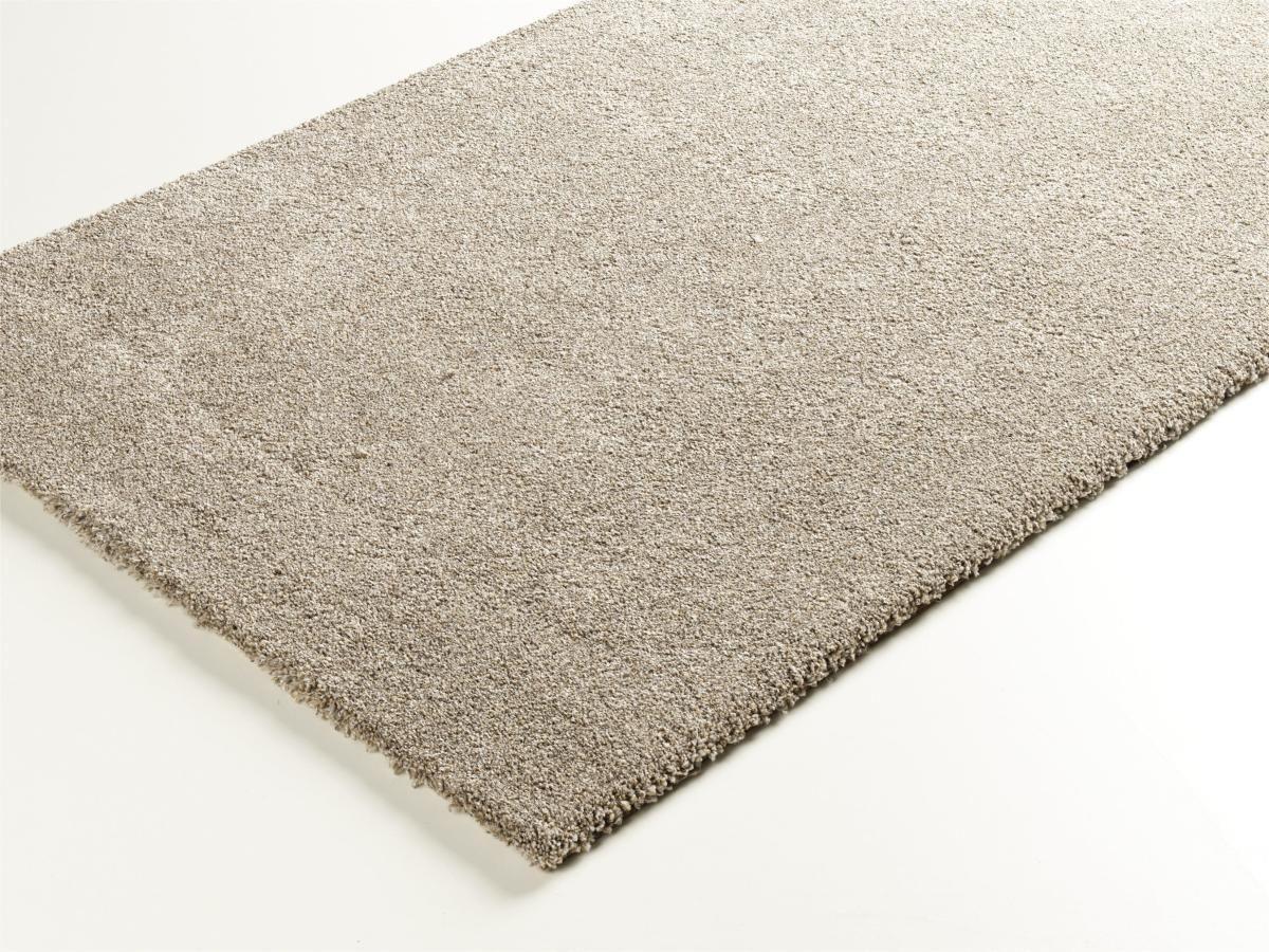 Webteppich Louvre Melange Creme/Beige 80x150 cm - Beige/Creme, Basics, Textil (80/150cm) - Novel
