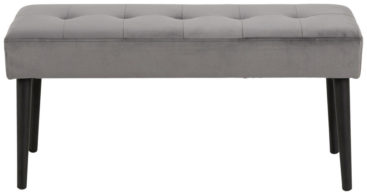 Zsámoly Glory 95/45cm - fekete/sötétszürke, Trend, textil/fém (95/45/38cm) - Livetastic