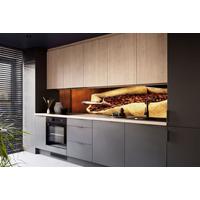 Nischenverkleidung M024sg - Beigebraun/Braun, MODERN, Kunststoff (220/56/0,6cm) - Fani