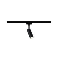 Schienensystem Urail Strahler 96917 Schwarz Matt, 1-Flammig - Schwarz, Design, Kunststoff/Metall (4,2/18,6/10,5cm) - Paulmann