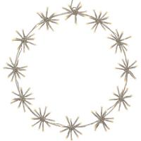 Led-dekoleuchte 411555 Led-Kranz Flower Ring - Basics (50/4/50cm) - Eglo