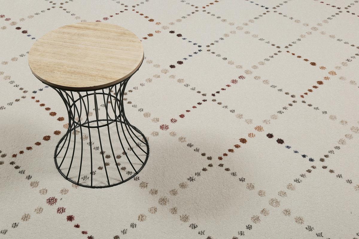 Webteppich Creme/weiß, Bxl: Ca. 133x200cm - Beige/Creme, Design, Textil (133/200cm) - Esprit