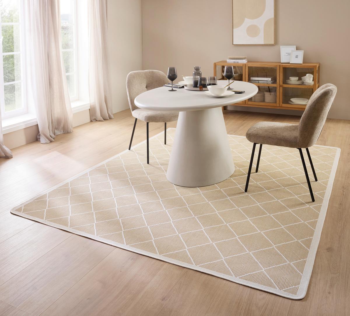 PLOCHO TKANÝ KOBEREC FJORA - žltá, Modern, textil (200/250cm) - Mömax