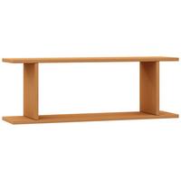 Wandregal Sirola Buchefarben B: 80 cm - Buchefarben, KONVENTIONELL, Holzwerkstoff (80/28/19,7cm) - MID.YOU