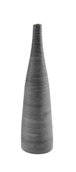 Váza Marlene - čierna, Štýlový, plast (15/59cm) - Modern Living