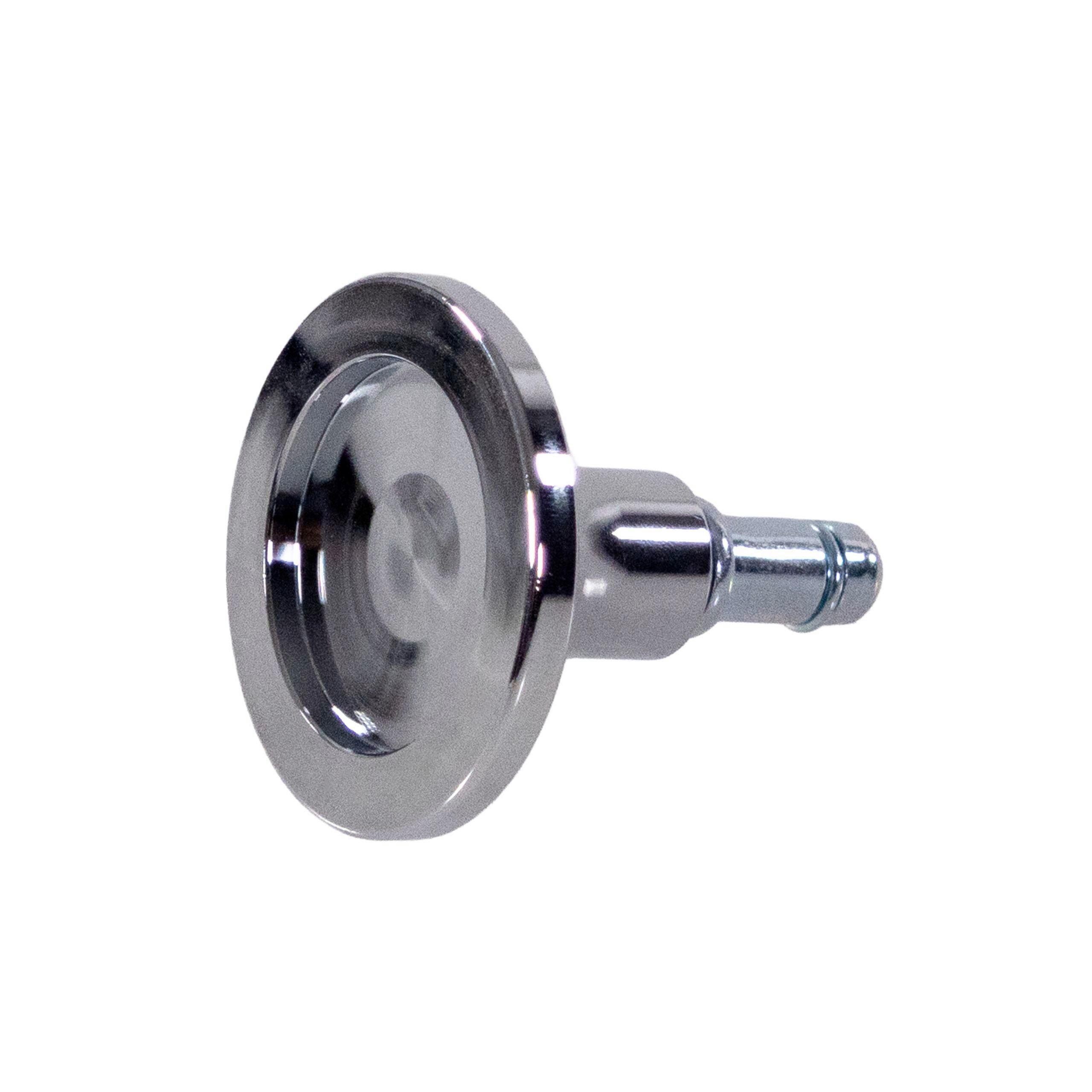 BÜROSTUHLGLEITER Stand Silberfarben B: 6,5cm - Silberfarben, MODERN, Metall (6,5/6/6,5cm) - MID.YOU