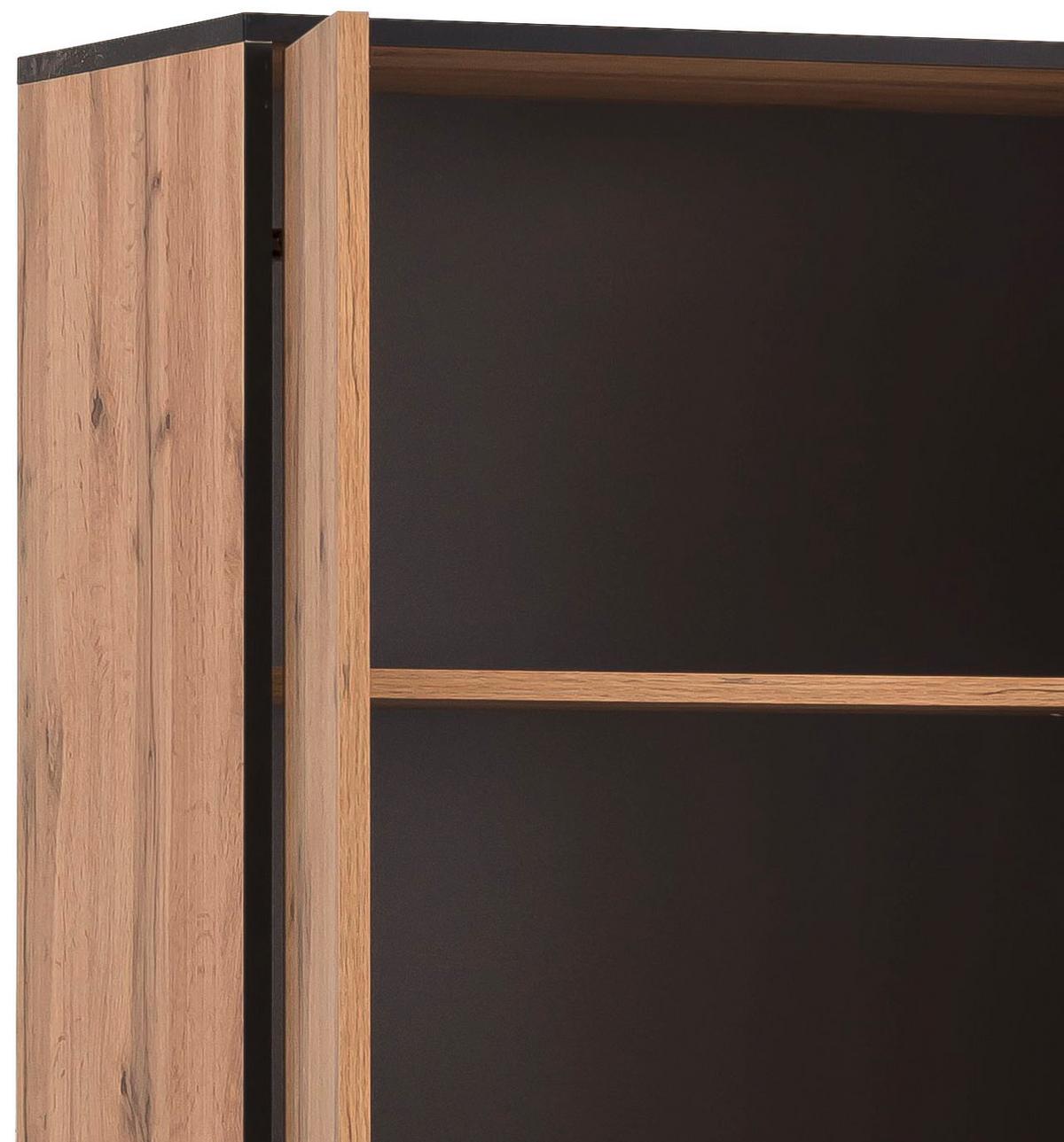 Aktenschrank Serie Eiche Dekor B: 65,2 cm - Eichefarben, KONVENTIONELL, Holzwerkstoff (65,2/194,2/39cm) - MID.YOU