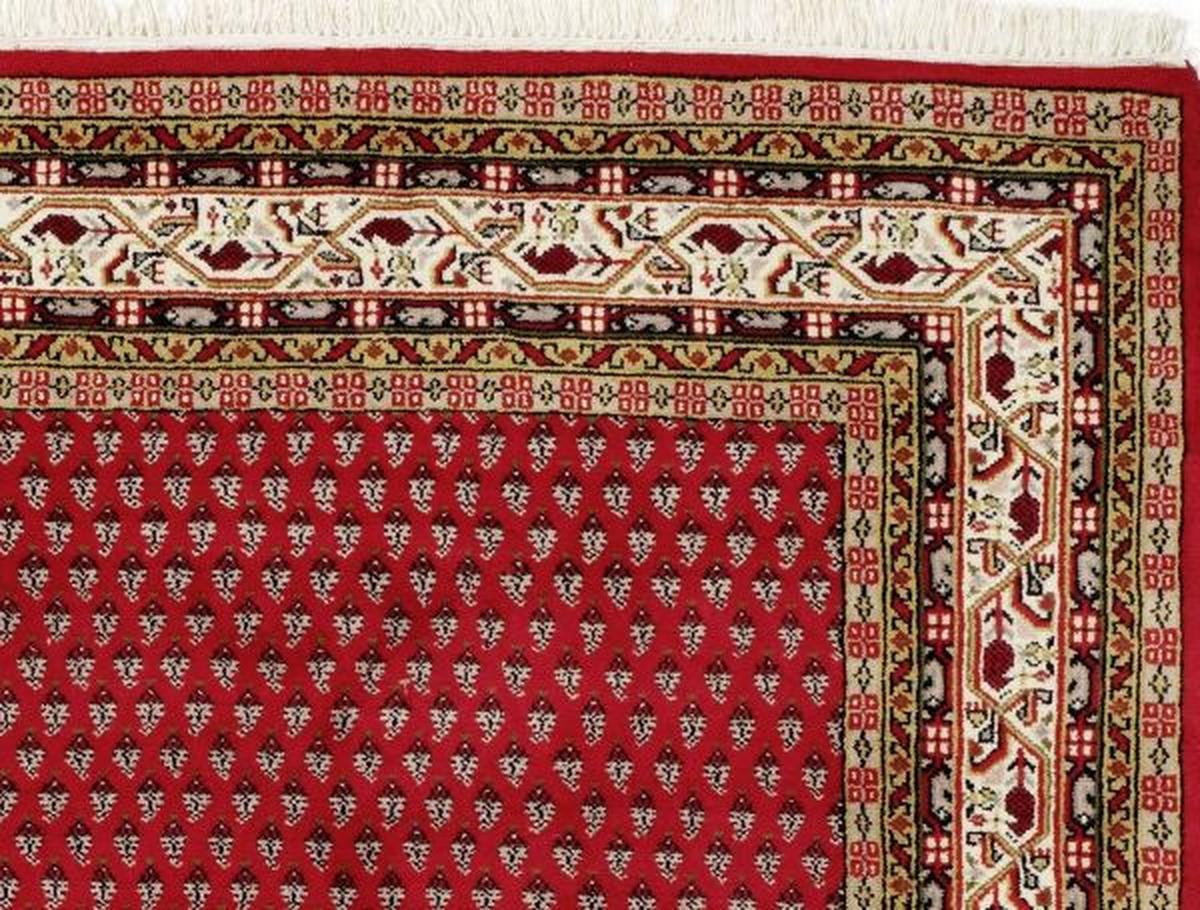 Orientalischer Webteppich Rot/ Creme Sultan Herati 120x180 cm - Rot/Creme, Basics, Textil (120/180cm) - Cazaris