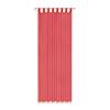 Vorhang mit Schlaufen und Band Utila 140x245 cm Rot - Rot, KONVENTIONELL, Textil (140/245cm) - Ondega