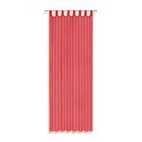 Készfüggöny Utila - piros, Konventionell, textil (140/245cm) - Best Price