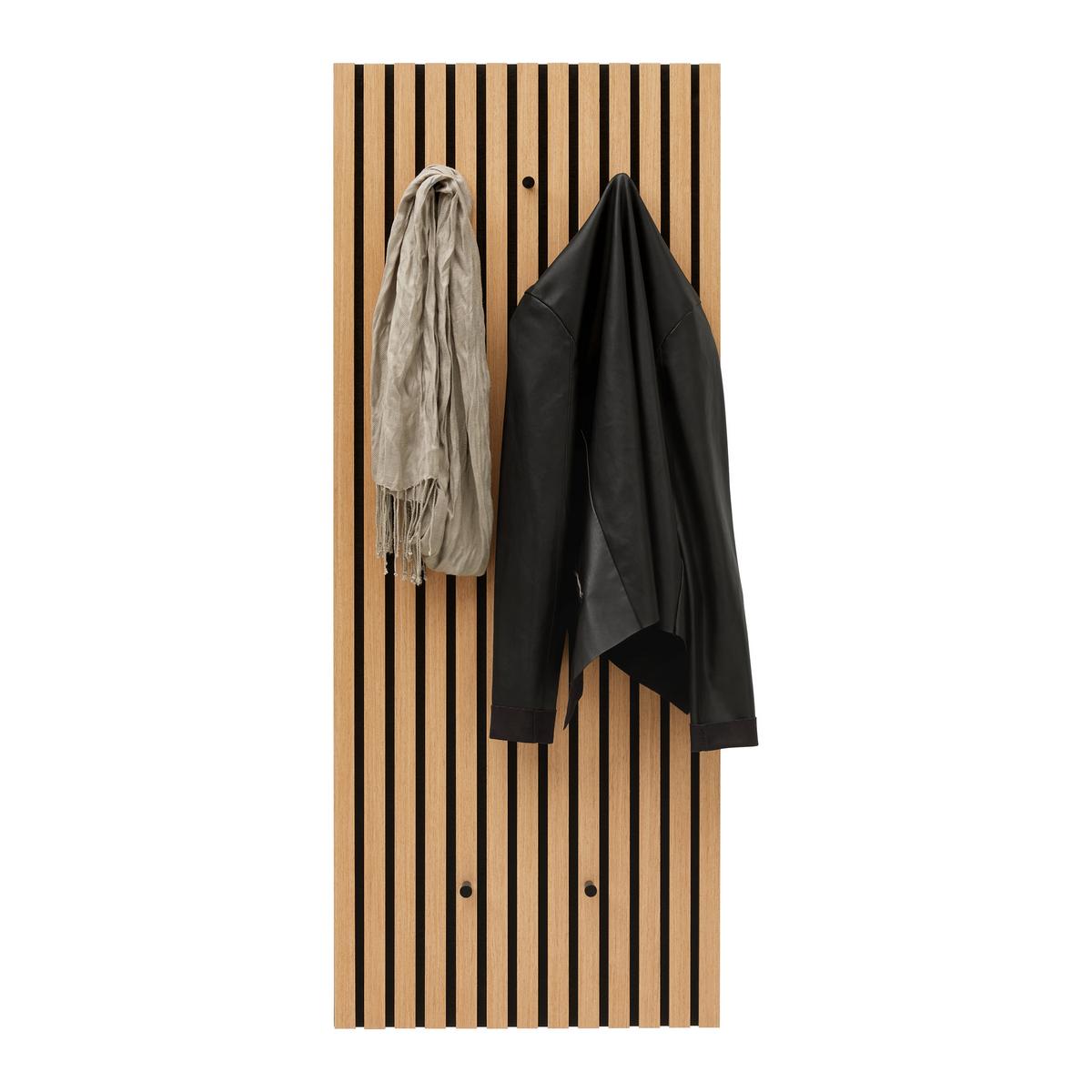 Šatní panel GRACE v dekoru dub Artisan - dub artisan, Moderní, kompozitní dřevo/textil (50/125/4cm) - Mömax