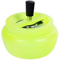 Drehascher Neon Gelb - Gelb, MODERN, Metall (13cm)