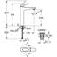 Waschtischarmatur Wave 2015 Ehm Click - Chromfarben, KONVENTIONELL, Metall (33,4cm) - Grohe