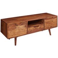 Sideboard Sheesham Sheeshamfarben B: 135 Cm - Sheeshamfarben, Design, Holz (135/51/45cm) - MID.YOU