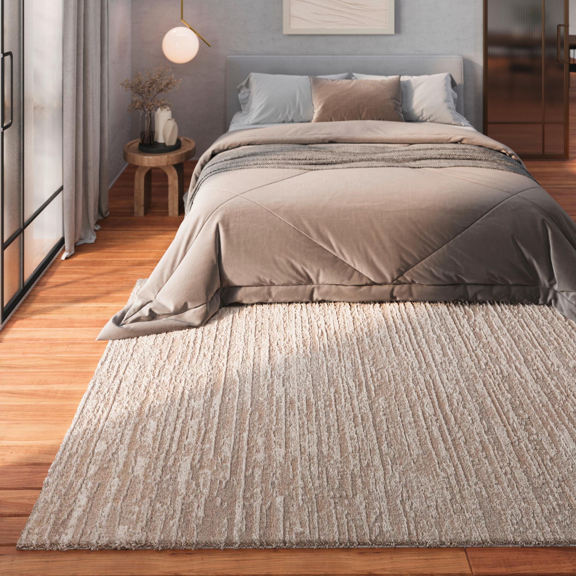 Webteppich Peter Olsson Beige 120x170 Cm - Beige, Design, Textil (120/170cm) - WECON HOME