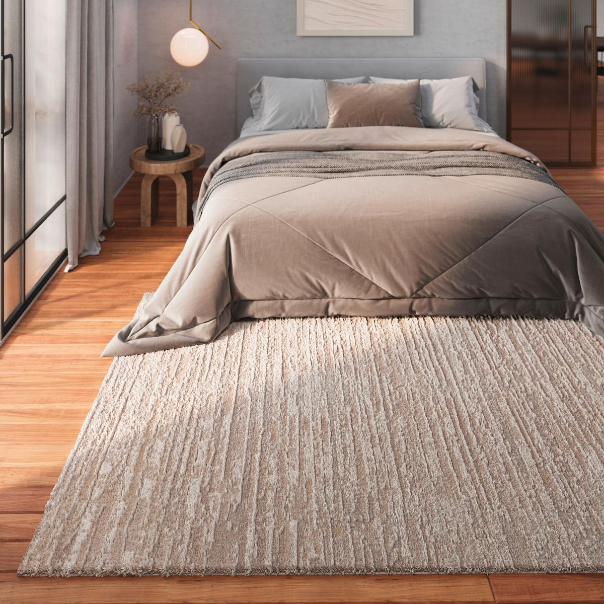 Webteppich Olsson Beige 80x150 Cm - Beige, Design, Textil (80/150cm) - WECON HOME