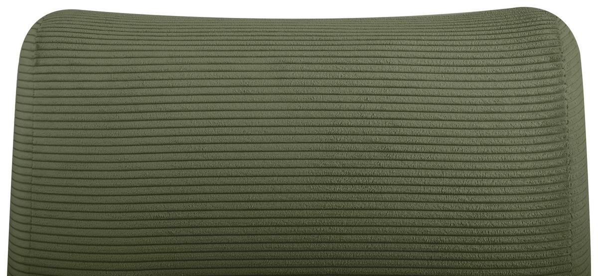 Schlafsessel Luna Olivgrün B: 80 Cm - Olivgrün, Design, Textil (81/88/160cm) - Livetastic