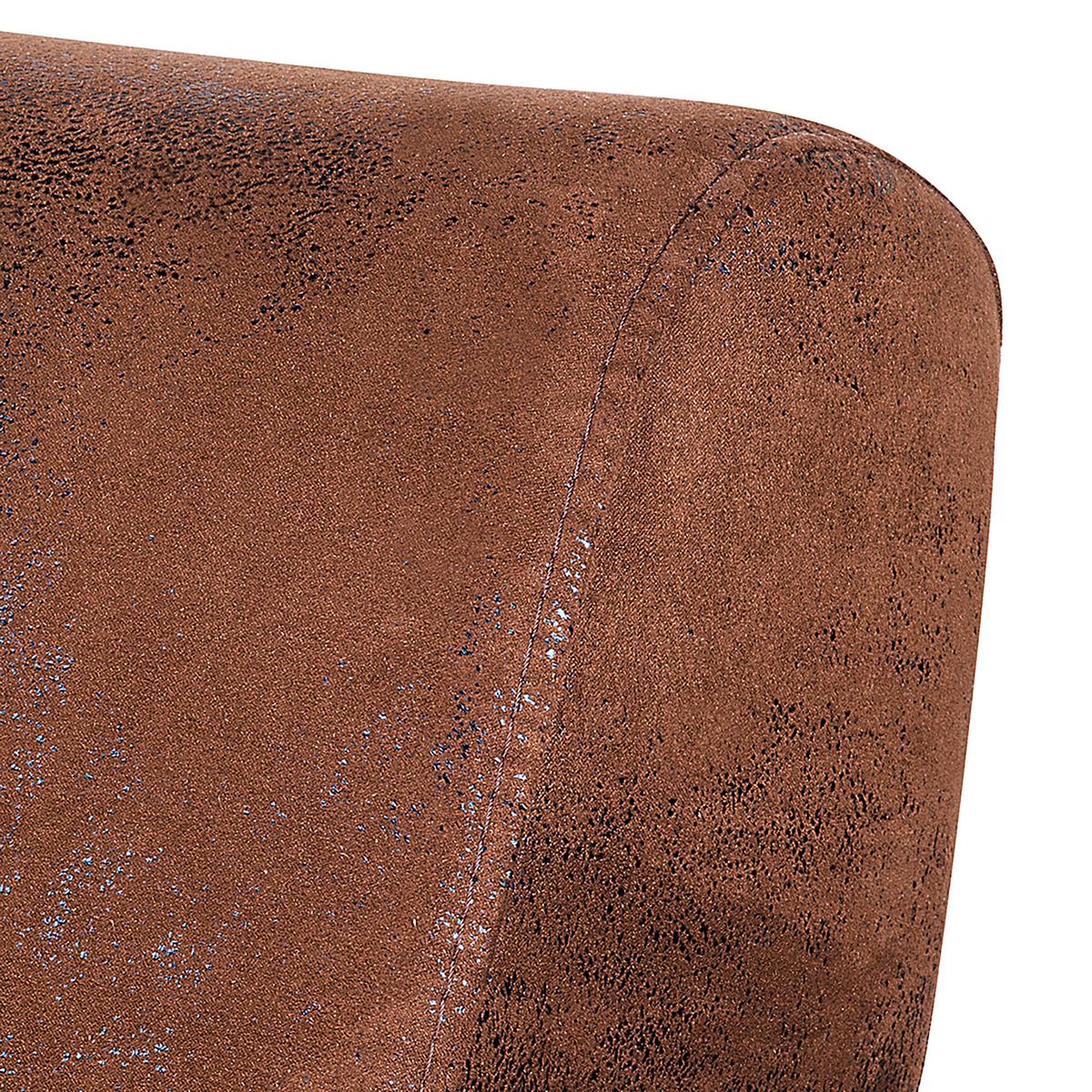 Sessel Antis Braun B: 92 cm - Dunkelbraun/Braun, Design, Textil (92/80/89cm) - Livetastic