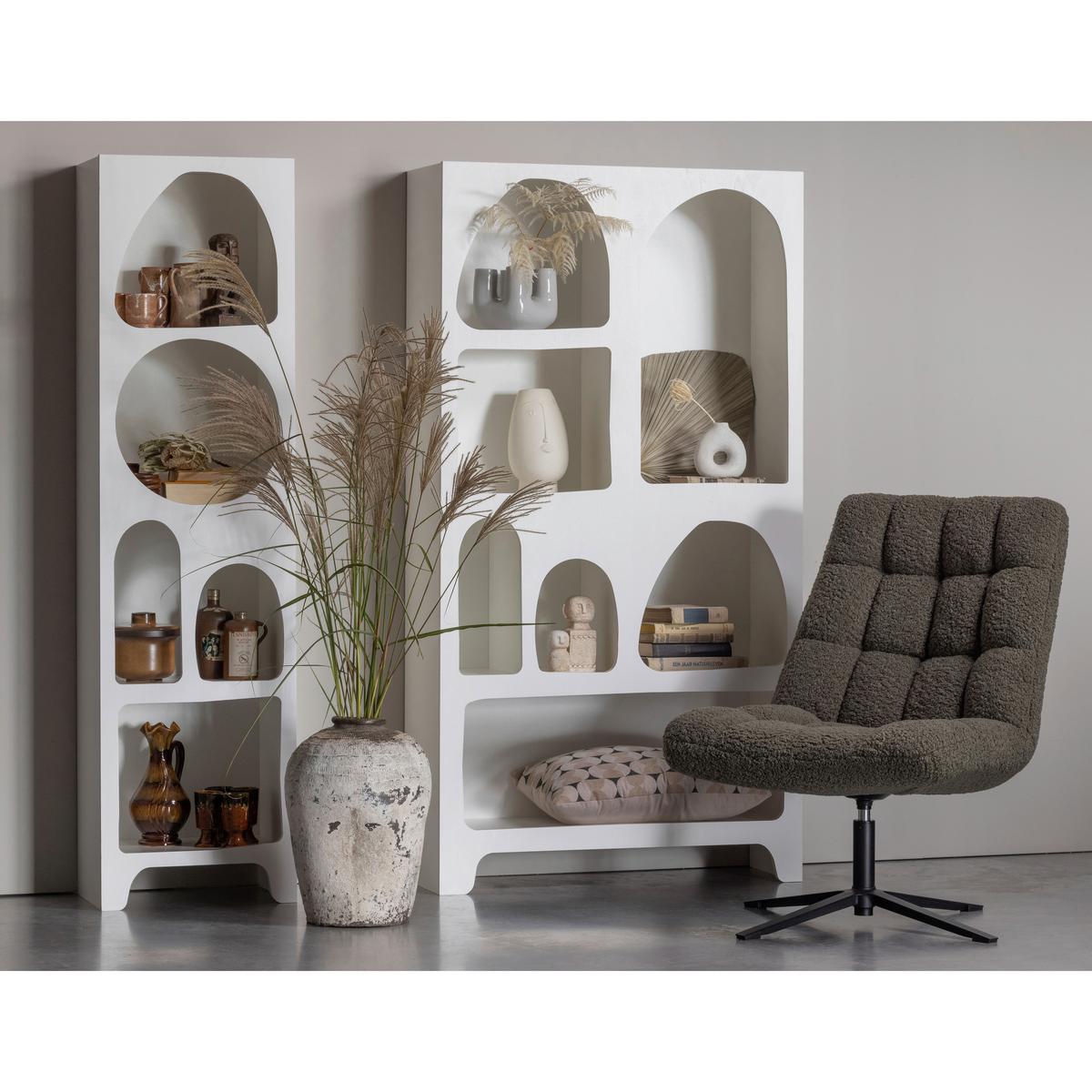 Sessel Job Dunkelgrün B: 70 Cm - Dunkelgrün/Schwarz, Design, Textil (70/101/85cm) - Livetastic