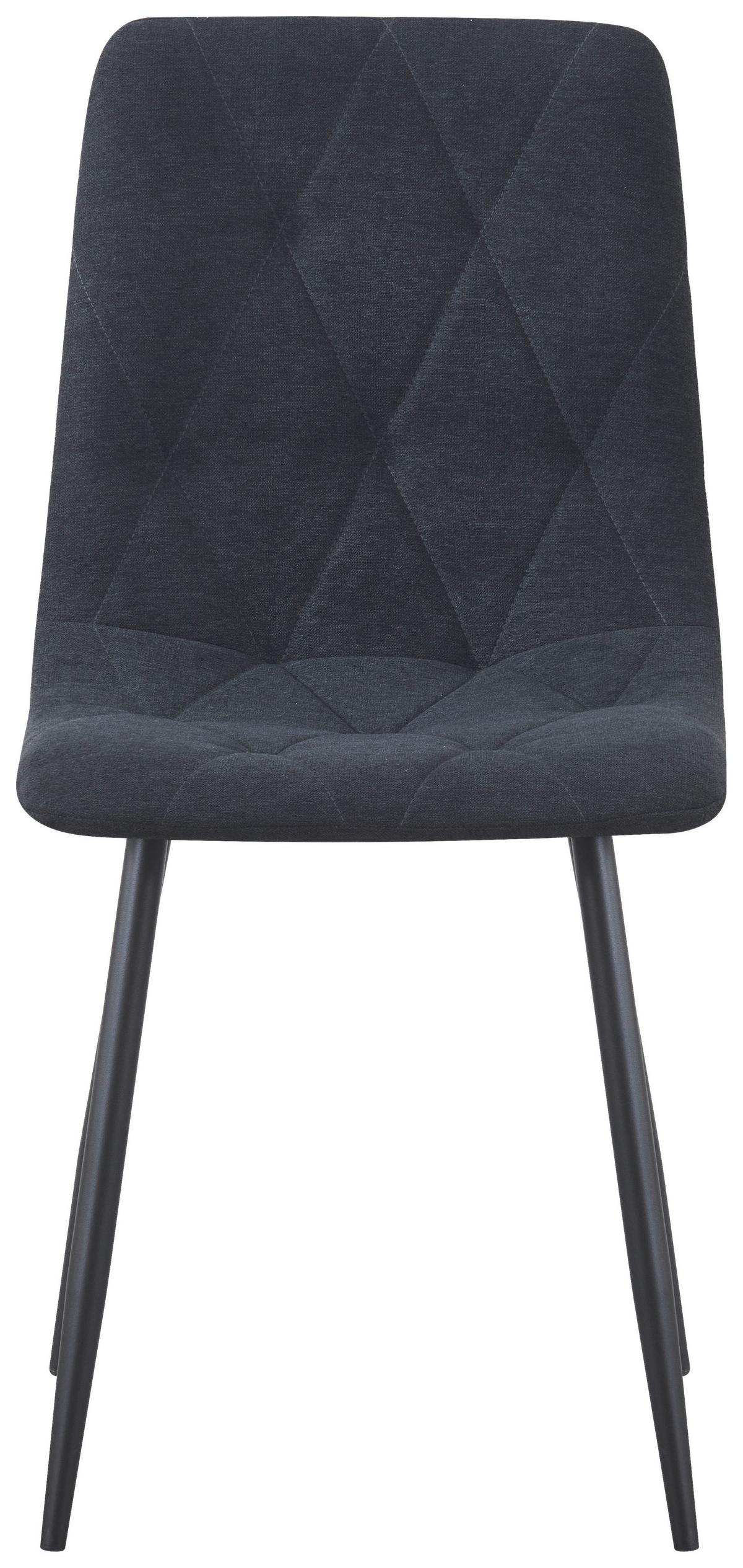 JÍDELNÍ SET ANDI - šedá/černá, Design, kov/dřevo (120/73/79cm) - Based