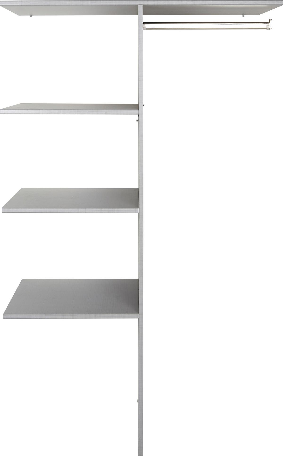 VNITŘNÍ ČLENĚNÍ ESCAPE, LEVEL 36 A - šedá, Moderní, dřevo/kompozitní dřevo (100/160/50cm)