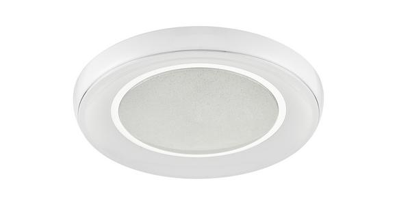 LED-Deckenleuchte Beatrice Ø 64 cm mit Sternenhimmel - Weiß, MODERN, Kunststoff/Metall (64cm) - Luca Bessoni