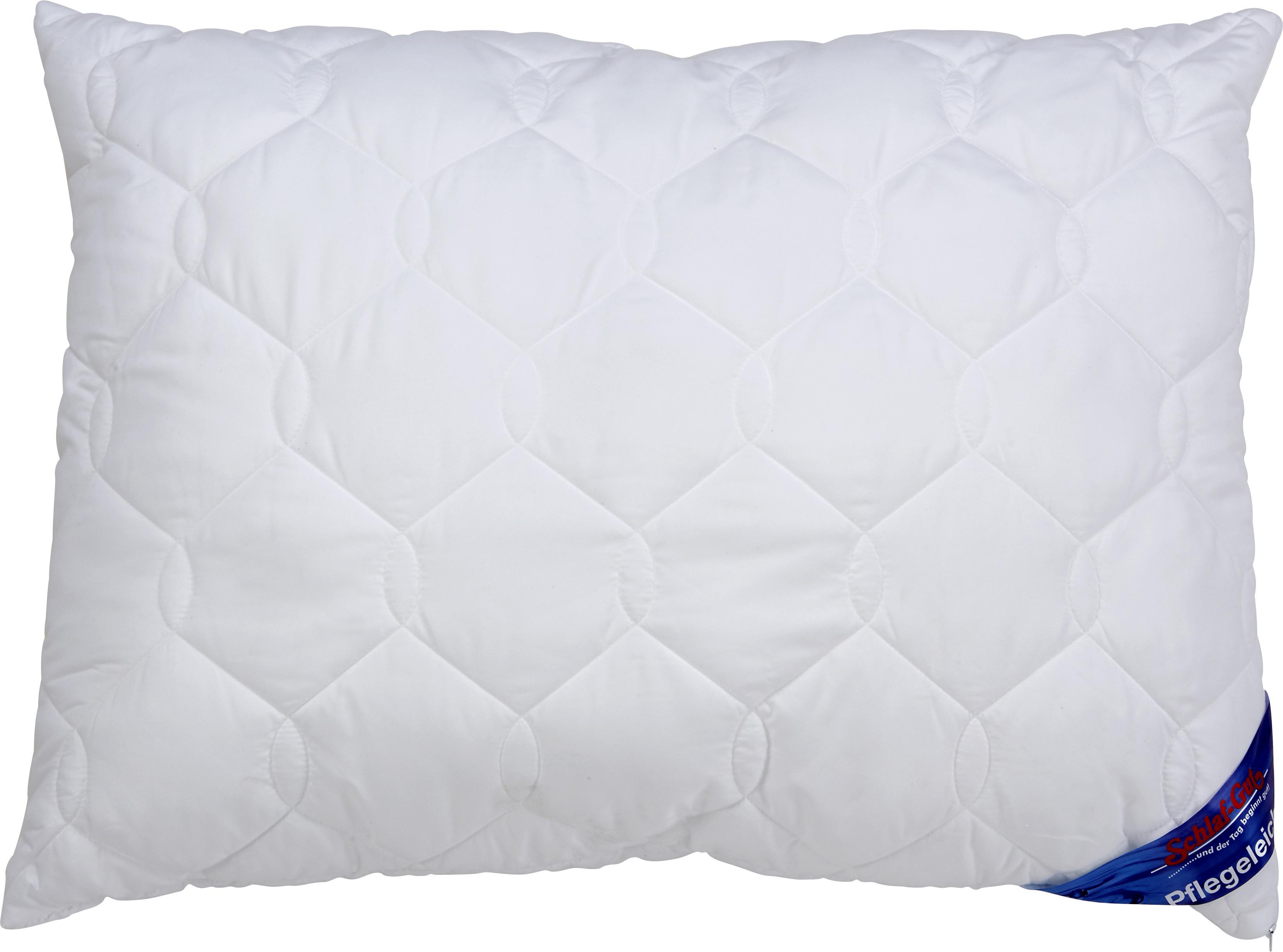 Kopfkissen Schlaf-Gut Tencel 70x90 cm Polyester - Weiß, KONVENTIONELL, Textil (70/90cm) - FAN