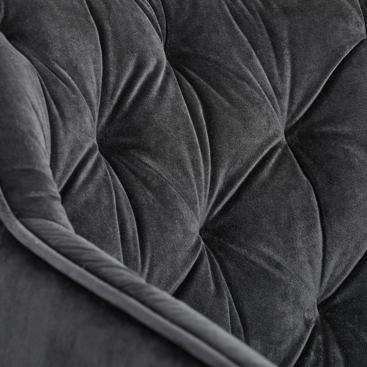 Armlehnstuhl Avegno Schwarz mit drehbare Sitzfläche - Schwarz, MODERN, Holz/Textil (58/83/63cm) - Livetastic