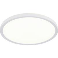 LED-Deckenleuchte Niala - Weiß, MODERN, Kunststoff (29,4/2,3cm) - Luca Bessoni