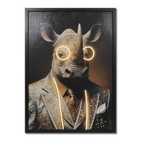 LED-Dekoleuchte Kunststoff Laufzeit ca. 360min - Schwarz/Braun, Basics, Kunststoff (52cm)