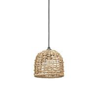 Hängeleuchte Cebu Naturfarben D: 17 cm - Naturfarben, Natur, Naturmaterialien (17/150cm)