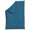 Bettdeckenbezug Knitted Jersey - Blau, Basics, Textil (135-140/200cm) - Schlafgut