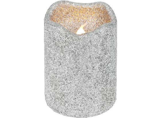 Svíčka S Led Marie - barvy stříbra (7/9cm) Svíčka S Led Marie - barvy stříbra (7/9cm)