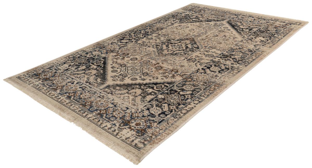 Orientteppich Charu 400 - Blau, KONVENTIONELL, Textil (120/170cm)