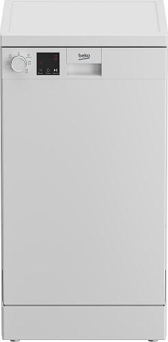 Szabadonálló Mosogatógép Beko Dvs05024w - fehér, Basics, fém (44,8/60/85cm)