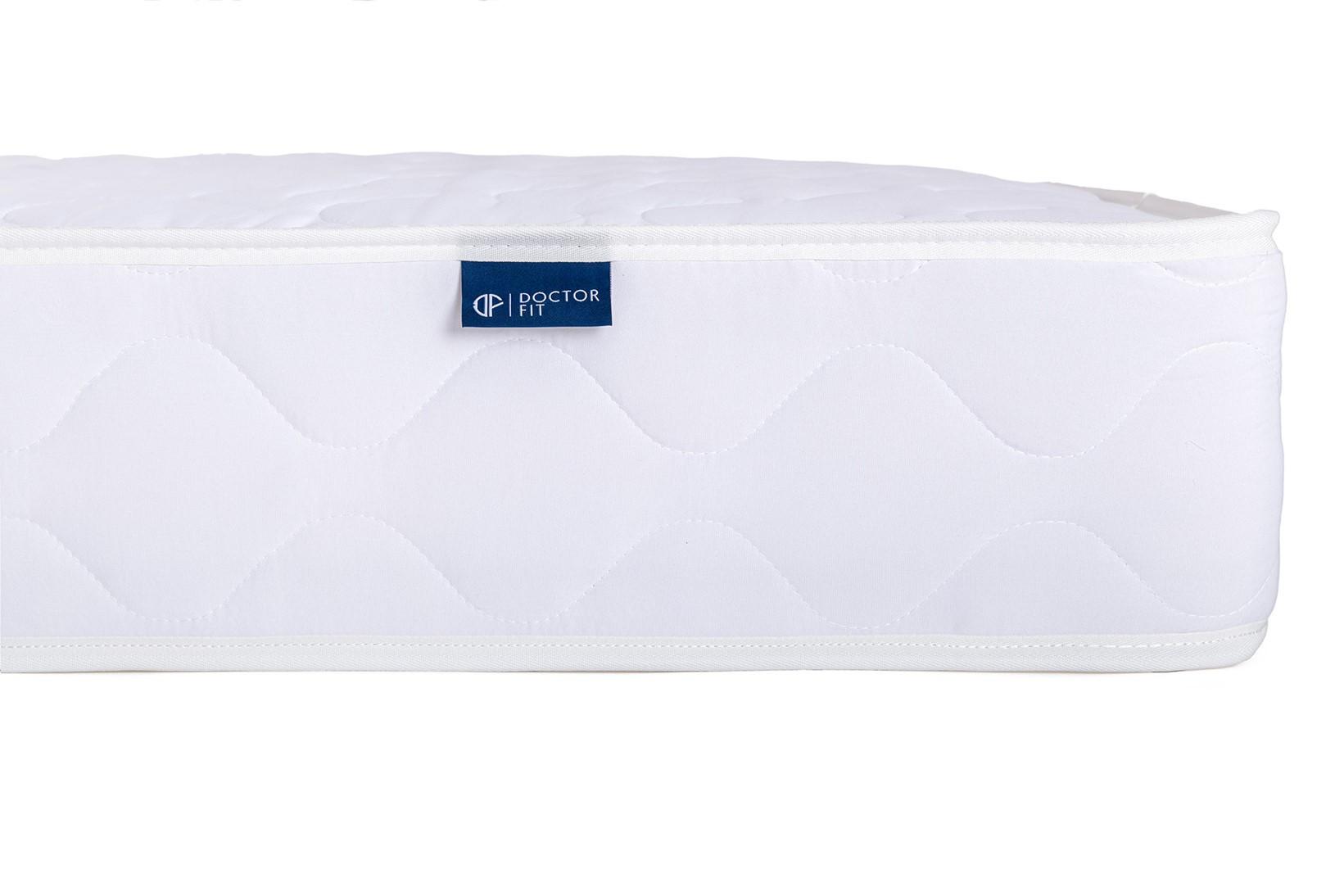 Táskarugós Matrac New Wave 90/200cm - fehér, textil (90/200cm)